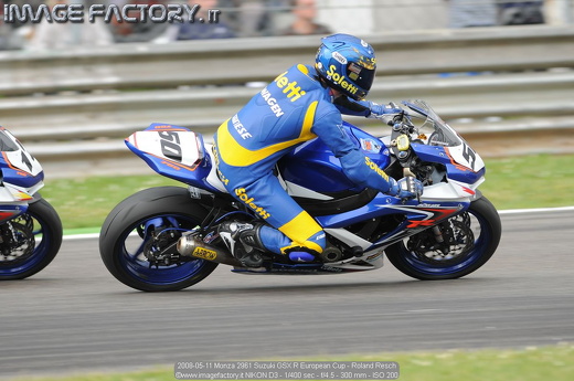 2008-05-11 Monza 2961 Suzuki GSX R European Cup - Roland Resch